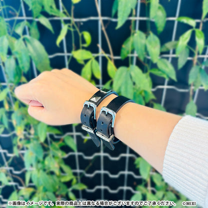 モンスターストライク プレミアムアクセサリー シルバーペンダント&レザーブレスレット 流浪の残火 バサラ