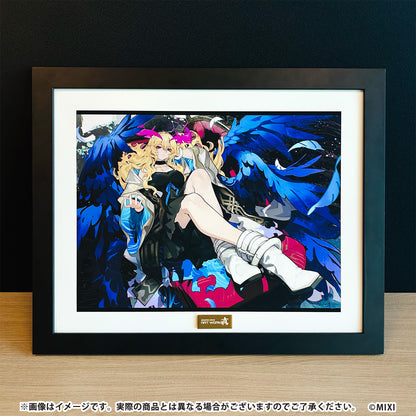 MONSTER STRIKE ART WORKS 真 高精細イラスト 新生・堕天の王 ルシファー