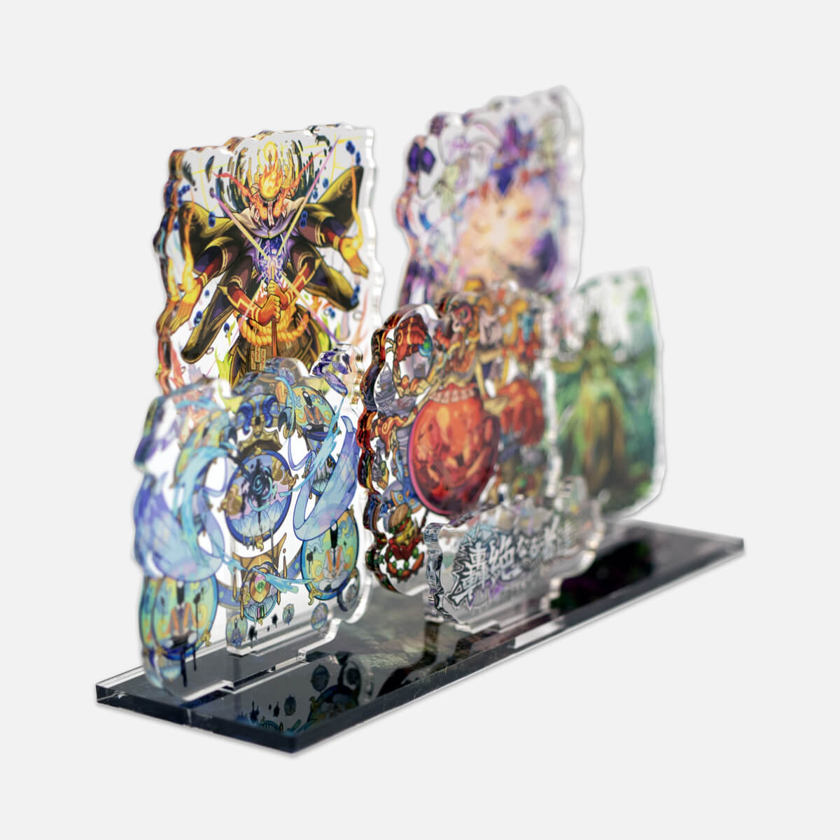 モンスターストライク アクリルジオラマスタンド 轟絶なる者達 異形なる停滞者