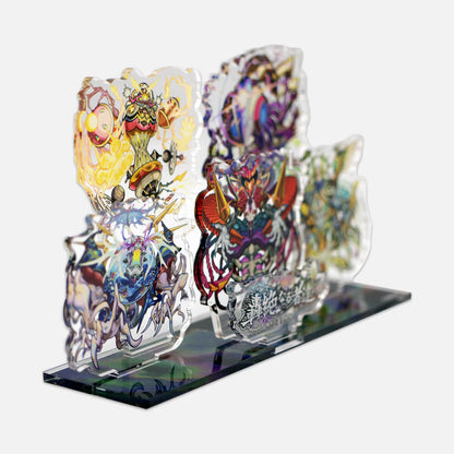 モンスターストライク アクリルジオラマスタンド 轟絶なる者達 異形なる感情