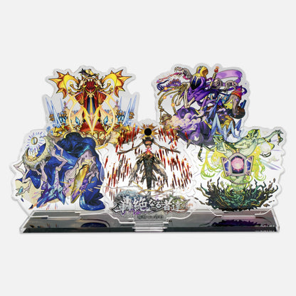 モンスターストライク アクリルジオラマスタンド 轟絶なる者達 異形なる音色