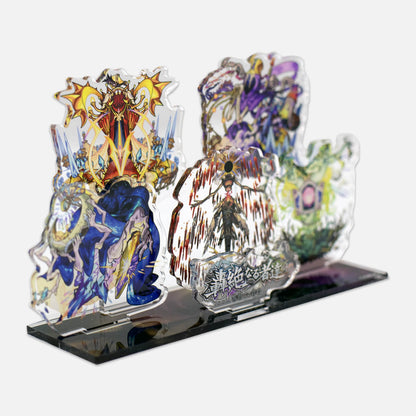 モンスターストライク アクリルジオラマスタンド 轟絶なる者達 異形なる音色