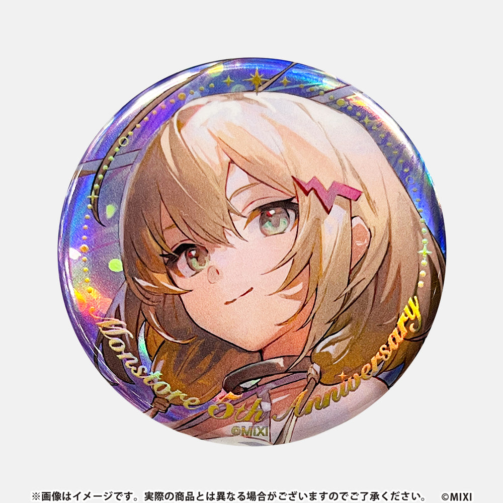 モンストア ANNIVERSARY 缶バッジ エル(アップ)