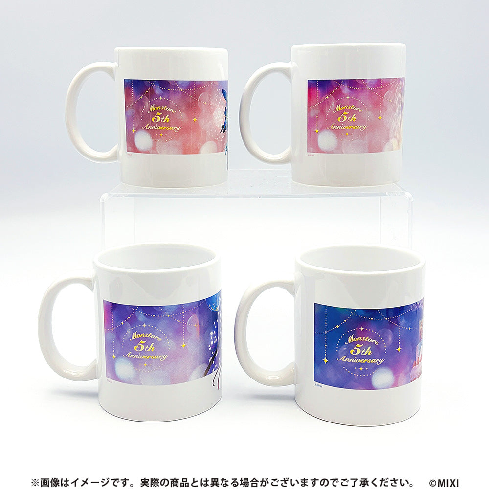 モンストア ANNIVERSARY マグカップ&ラメアクリルコースター アザトース