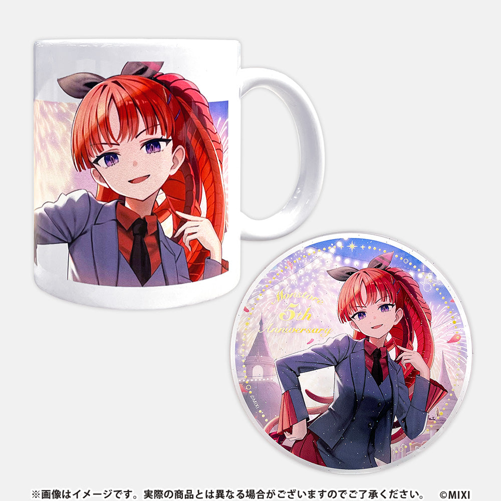 モンストア ANNIVERSARY マグカップ&ラメアクリルコースター アザトース