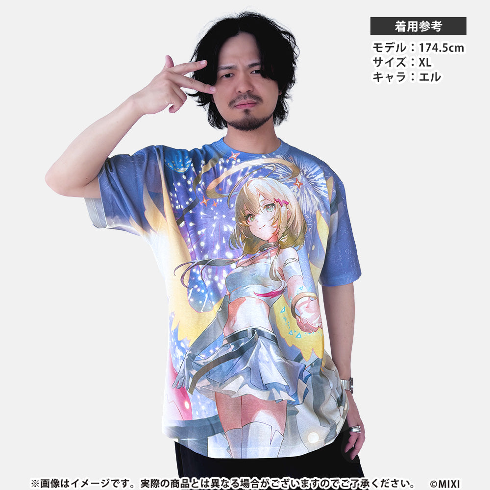モンストア ANNIVERSARY フルグラフィックTシャツ アザトース