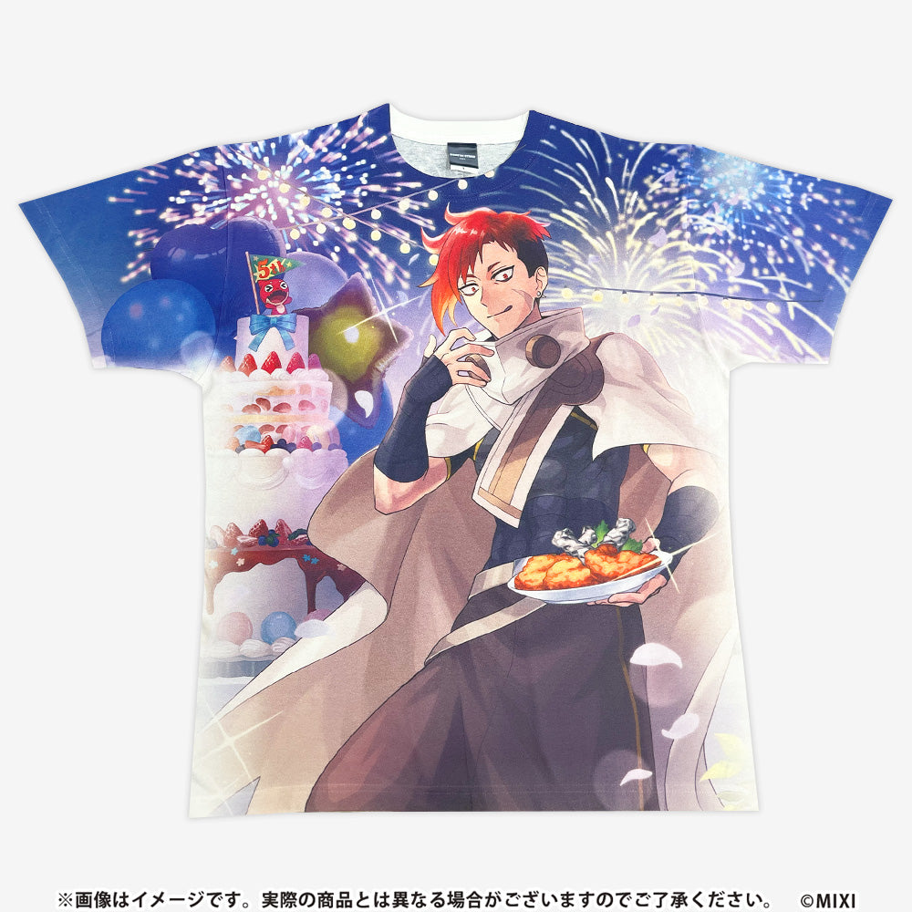 モンストア ANNIVERSARY フルグラフィックTシャツ ジュゲム