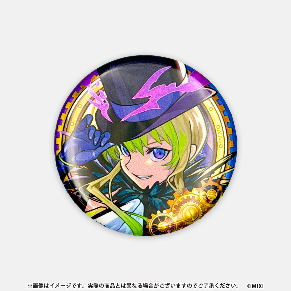 モンスターストライク 缶バッジ 怪盗アルセーヌ：ネオファントムモード