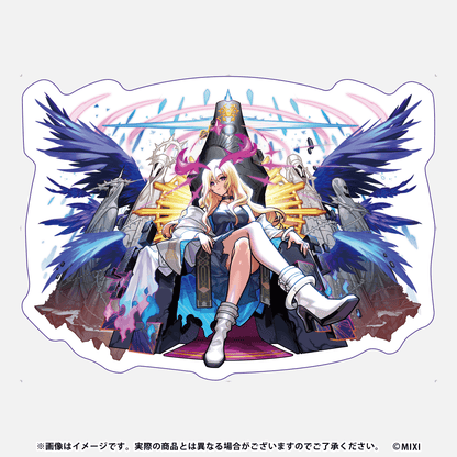 モンスターストライク 超BIGダイカットバスタオル  新生・堕天の王 ルシファー