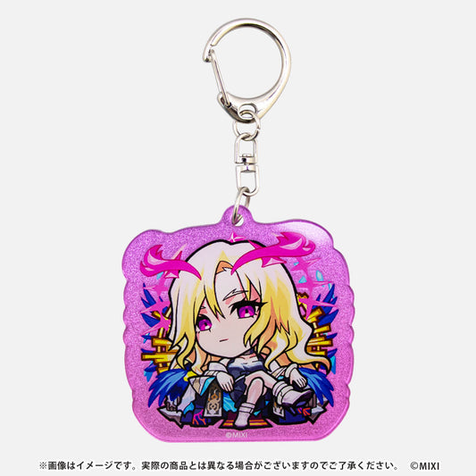 モンスターストライク メタリックアクリルキーホルダー 新生・堕天の王 ルシファー ボール絵