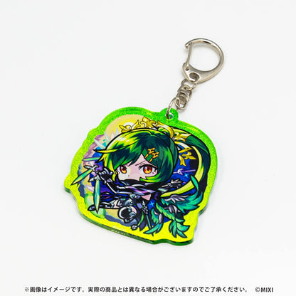 モンスターストライク メタリックアクリルキーホルダー 天啓を授けし楽園の守護者 ガブリエル ボール絵