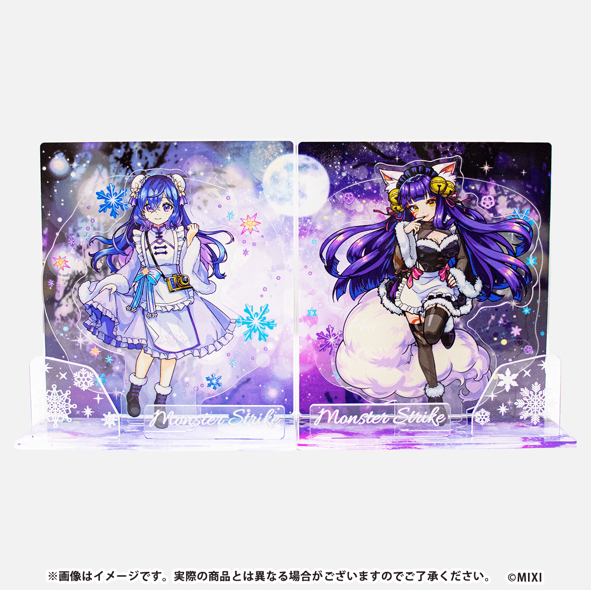 モンスターストライク アクリルジオラマスタンド メモリー winter ver.