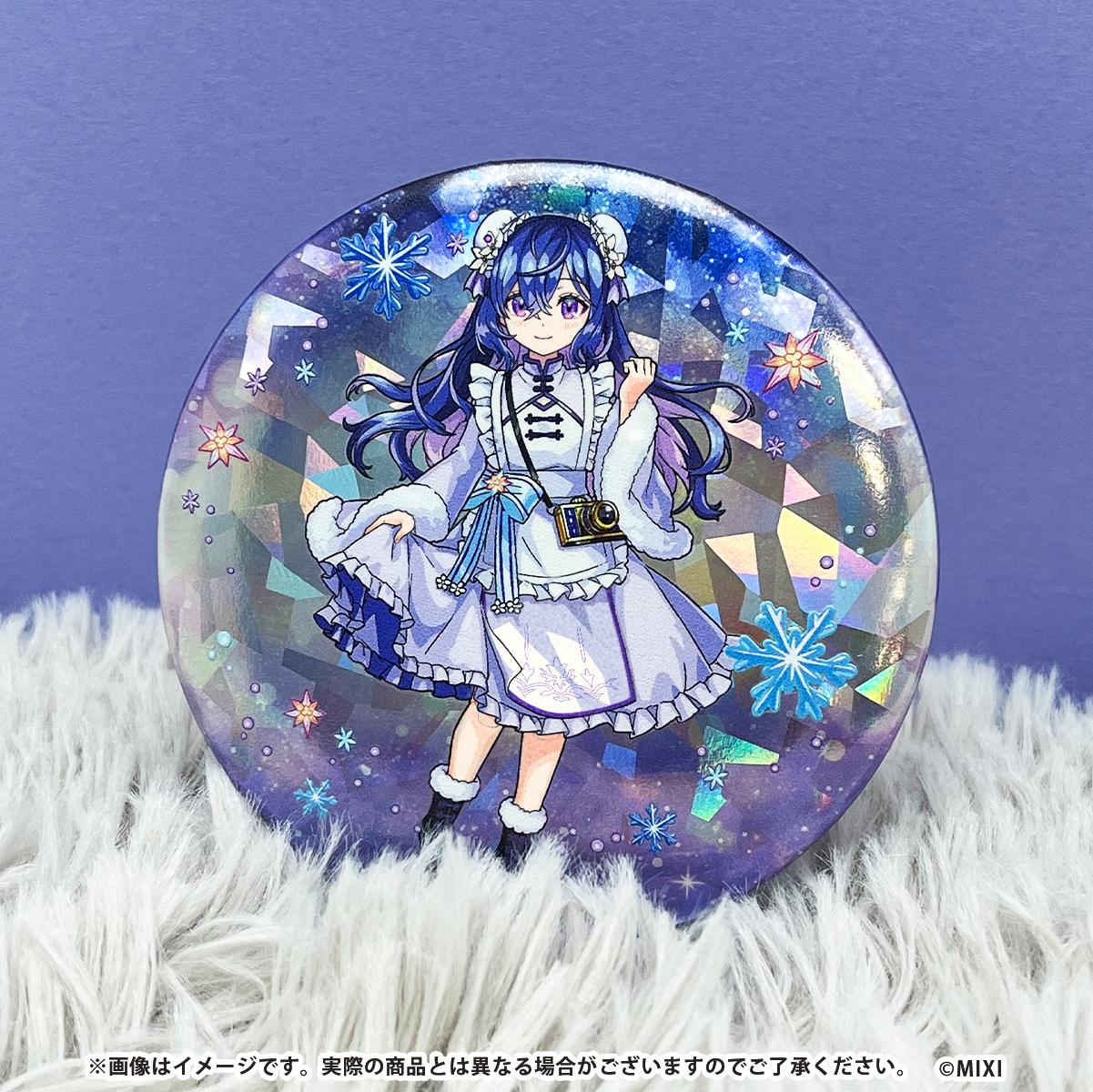 モンスターストライク ホログラム缶バッジ メモリー winter ver.