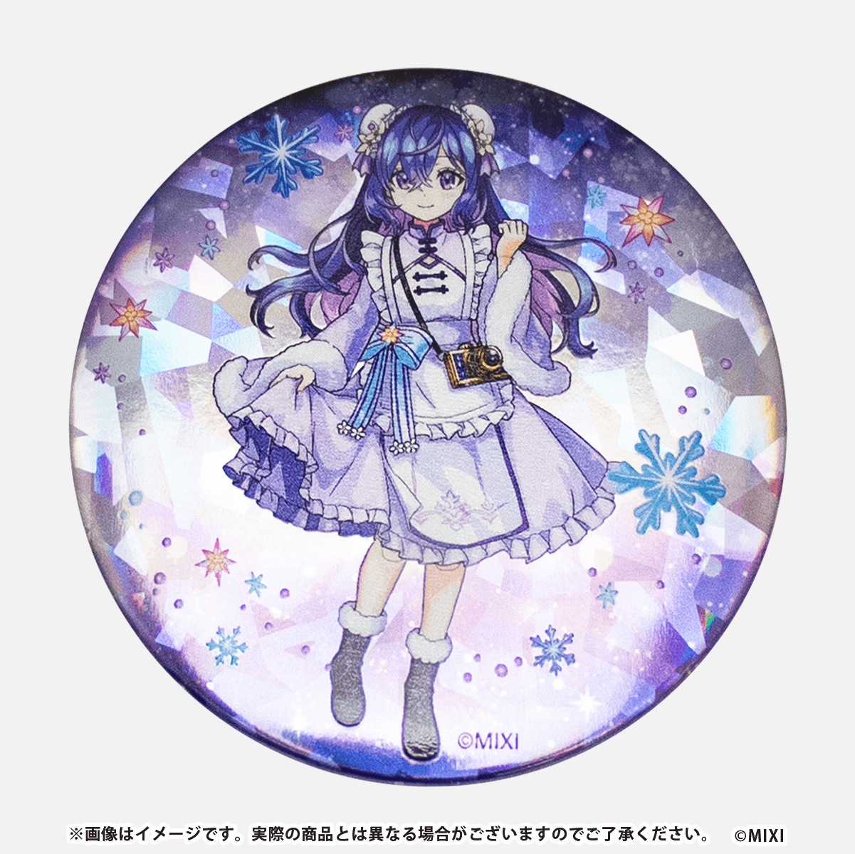 モンスターストライク ホログラム缶バッジ メモリー winter ver.