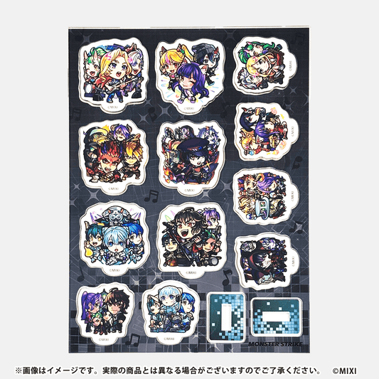 モンスターストライク アクリルフレークパーツ モンソニ！グループA