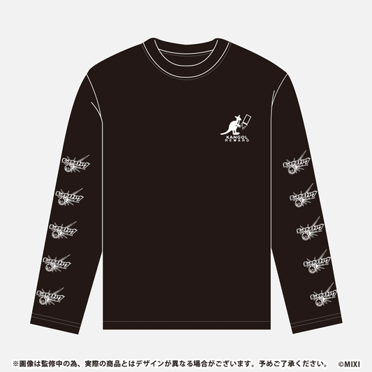 KANGOL REWARD × MONSTER STRIKE 長袖Tシャツ ストライカー