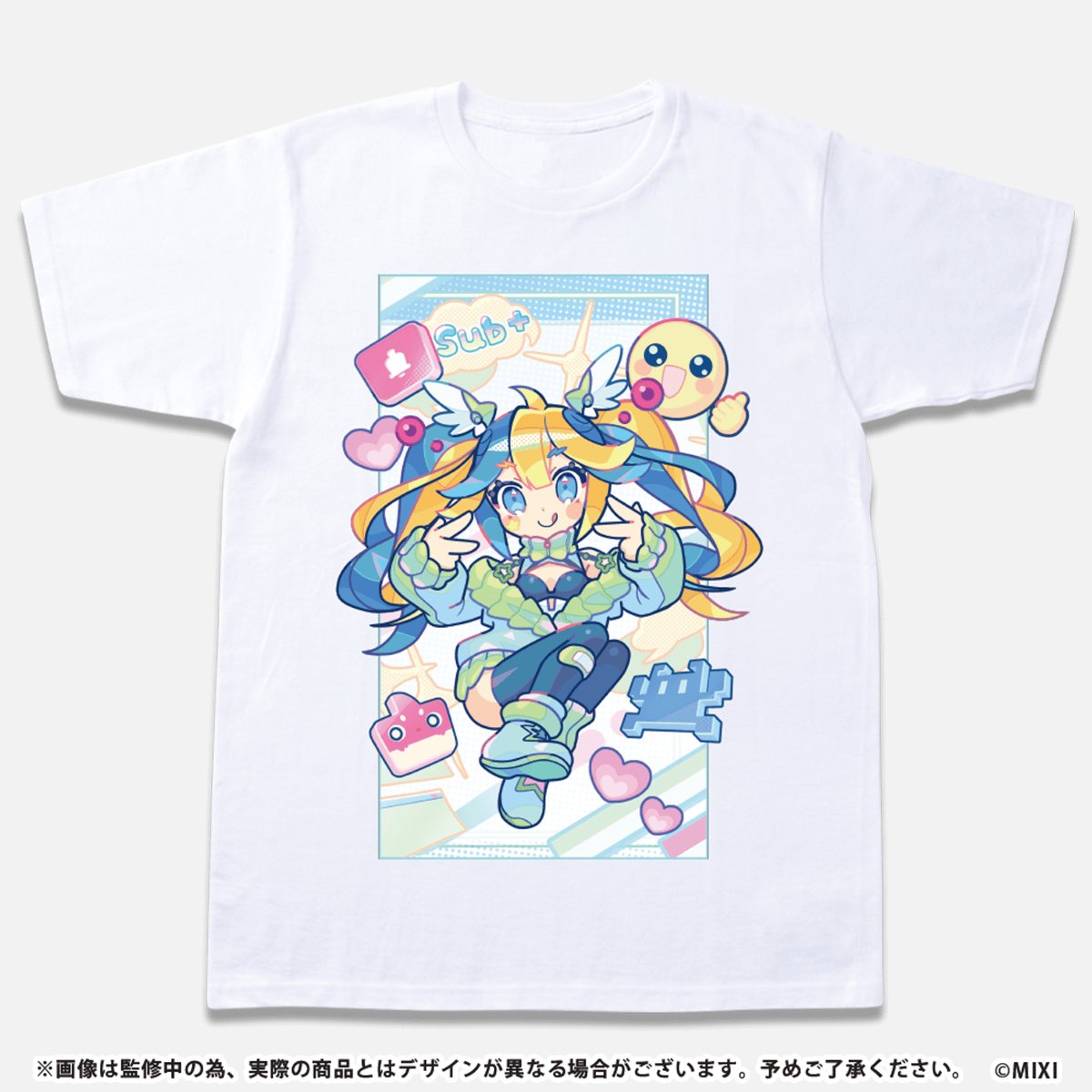 モンスターストライク Tシャツ アルビレオ ハツぼんじりのうた ver. B