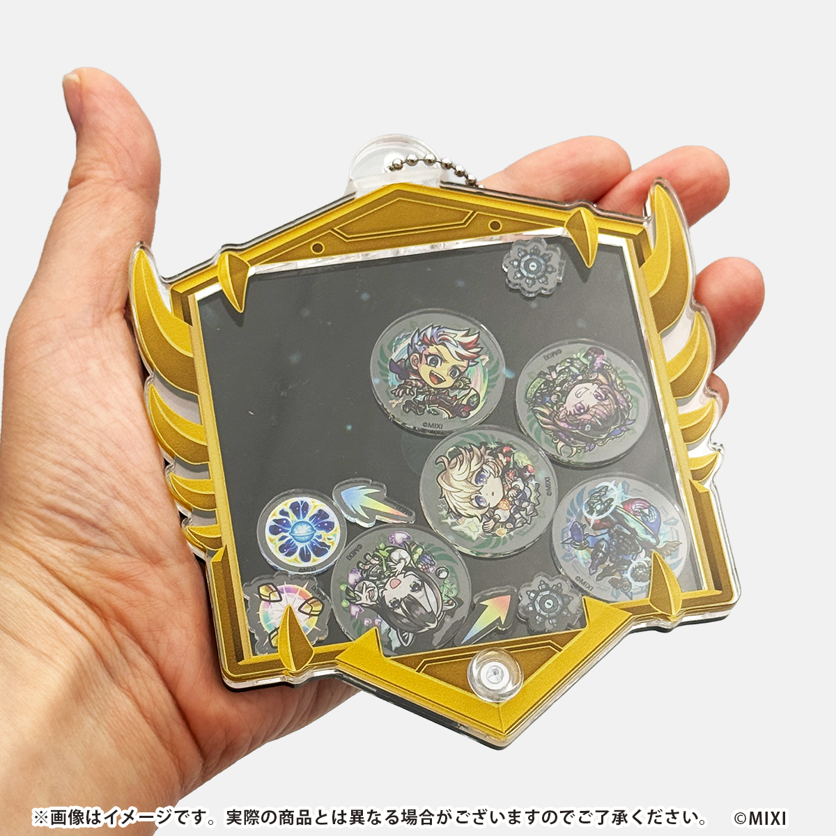 モンスターストライク  ファンと創る シャカシャカキーホルダー タイプB