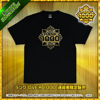 モンスターストライク Tシャツ ランク1000勲章