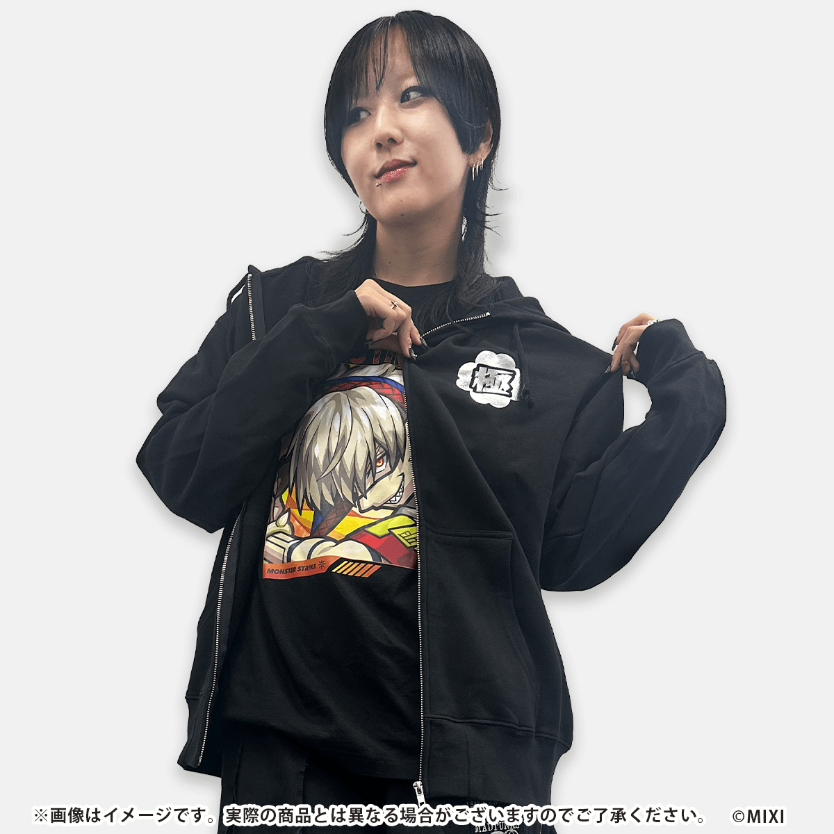 モンスターストライク パーカー 運極達成 OVER 700