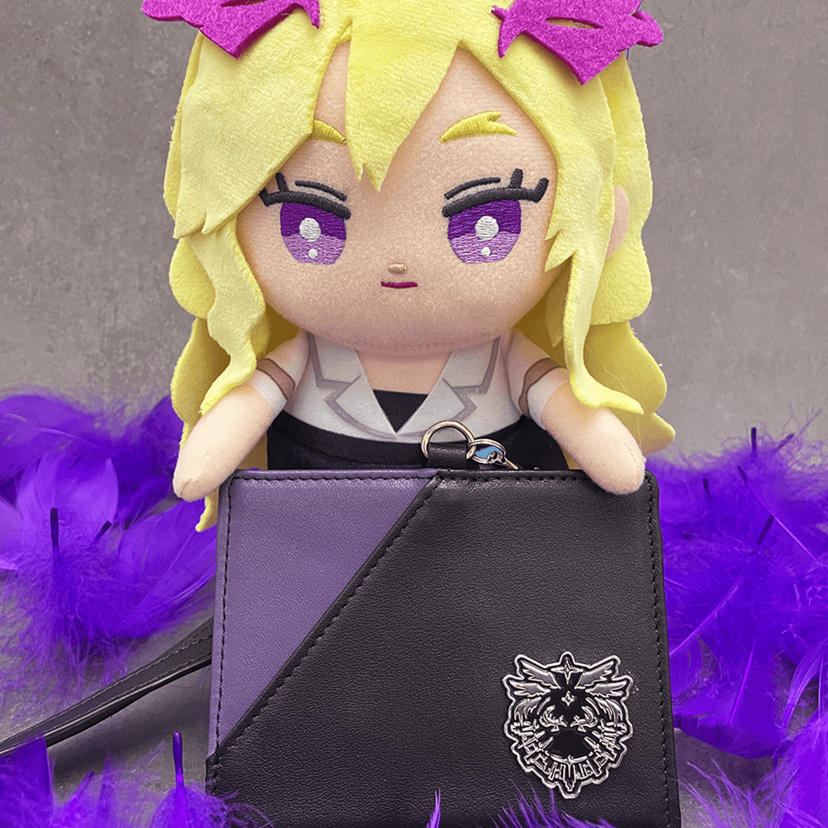 モンスターストライク 本革パスケース 新生・堕天の王 ルシファー