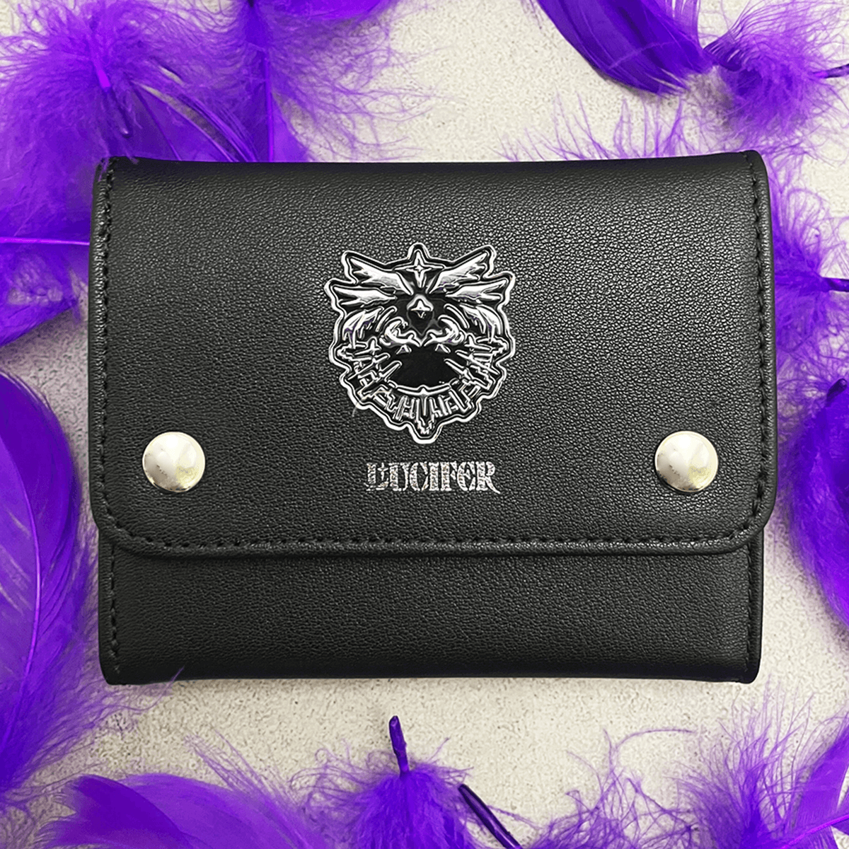 モンスターストライク 本革ウォレット 新生・堕天の王 ルシファー