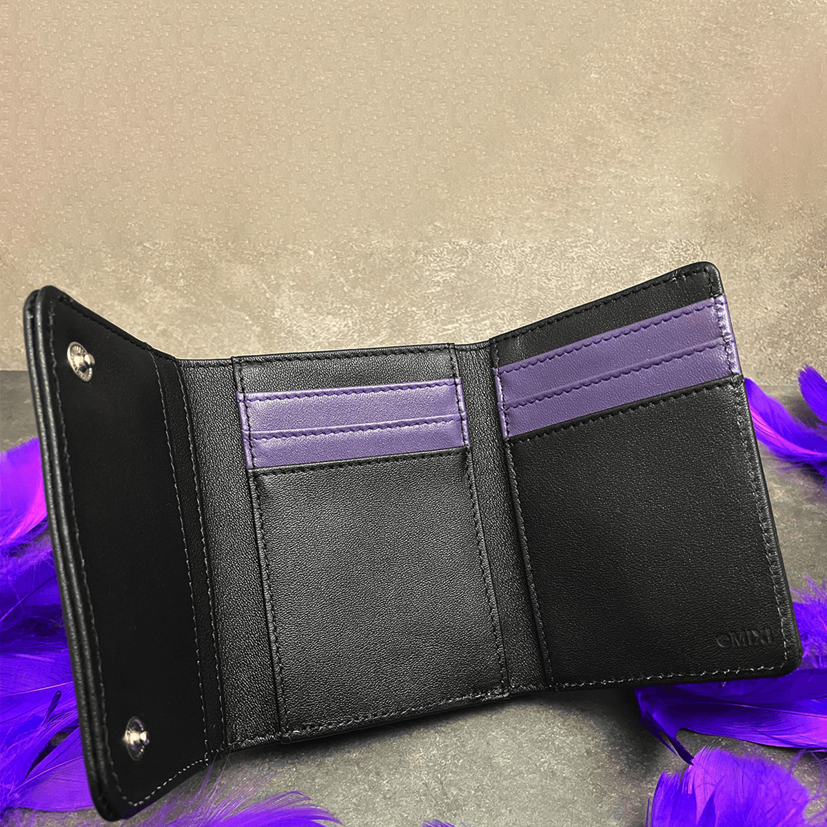 モンスターストライク 本革ウォレット 新生・堕天の王 ルシファー