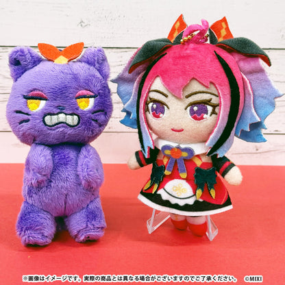 モンスターストライク ペアぬいぐるみキーホルダー  ラプラス＆シュレディンガー