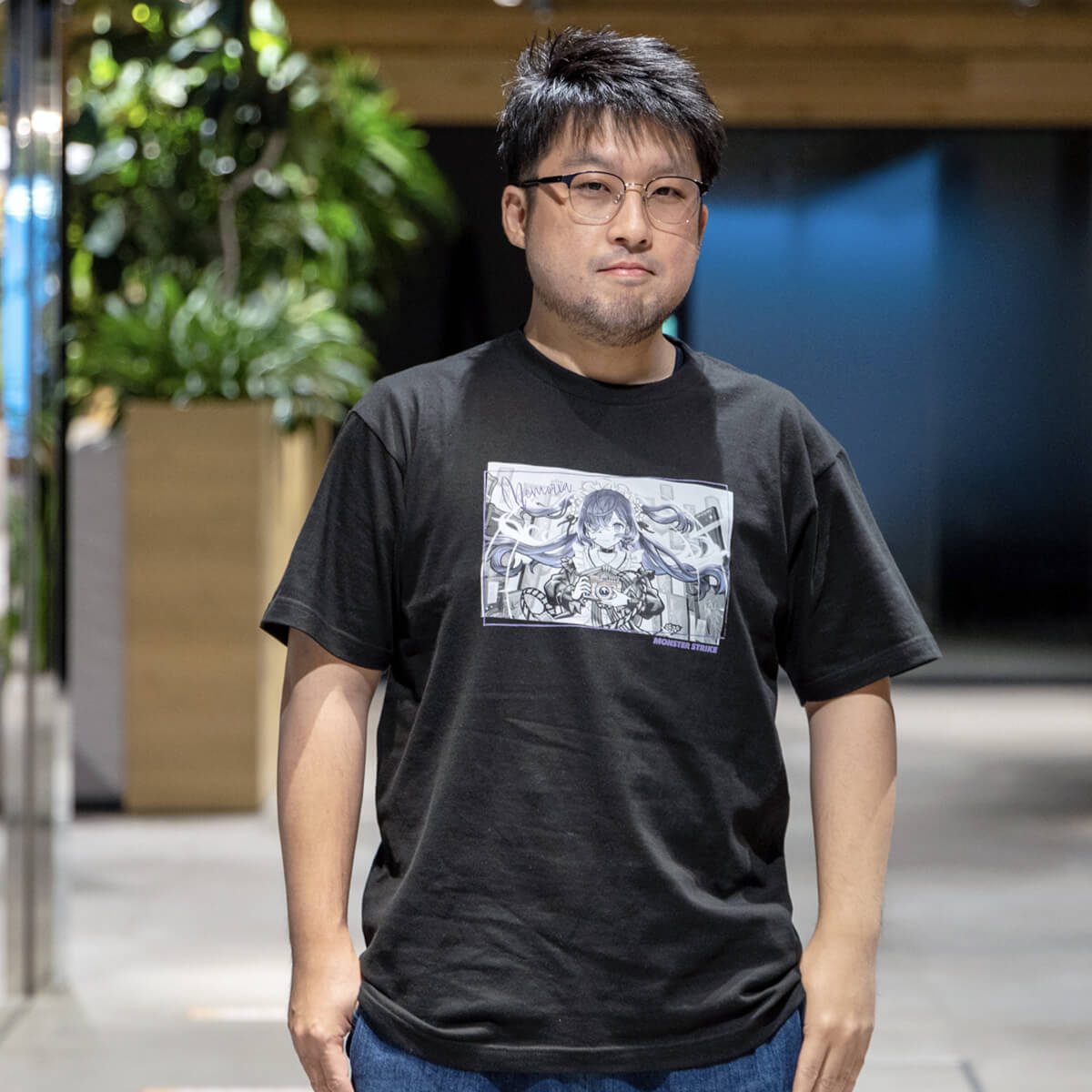 モンスターストライク フォト風Tシャツ 悲しき記憶の「消去者」 メモリー