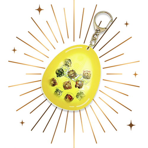 モンストア限定シャカシャカキーホルダー