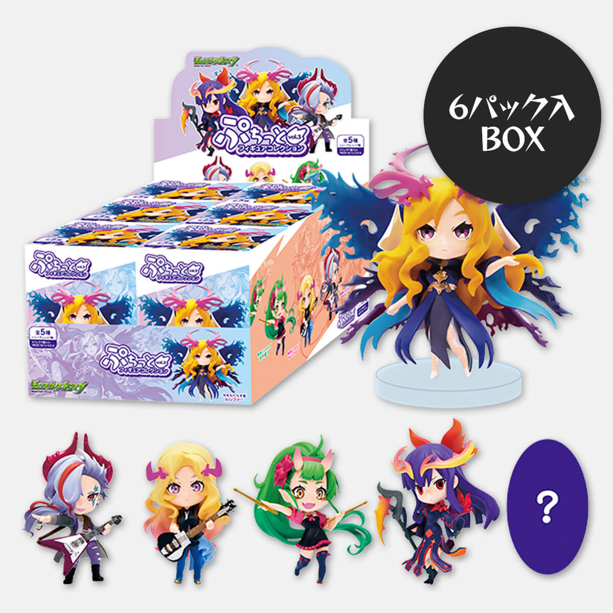 ぷちっとフィギュアコレクション vol.3 6パック入りBOX