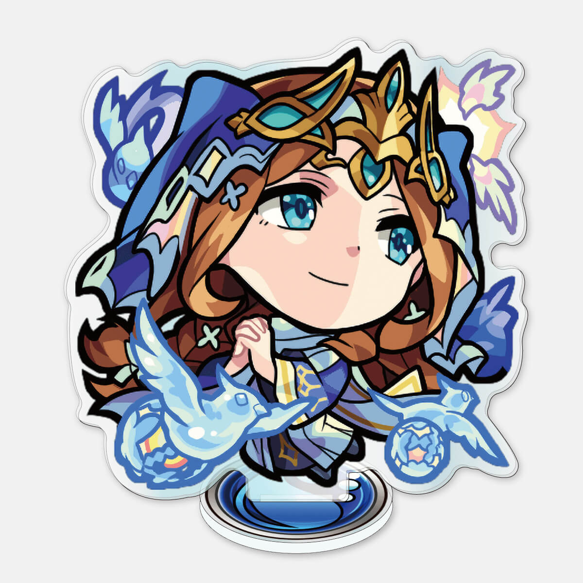 ボール絵アクリルスタンド 魂を救済せし白き聖女 グィネヴィア