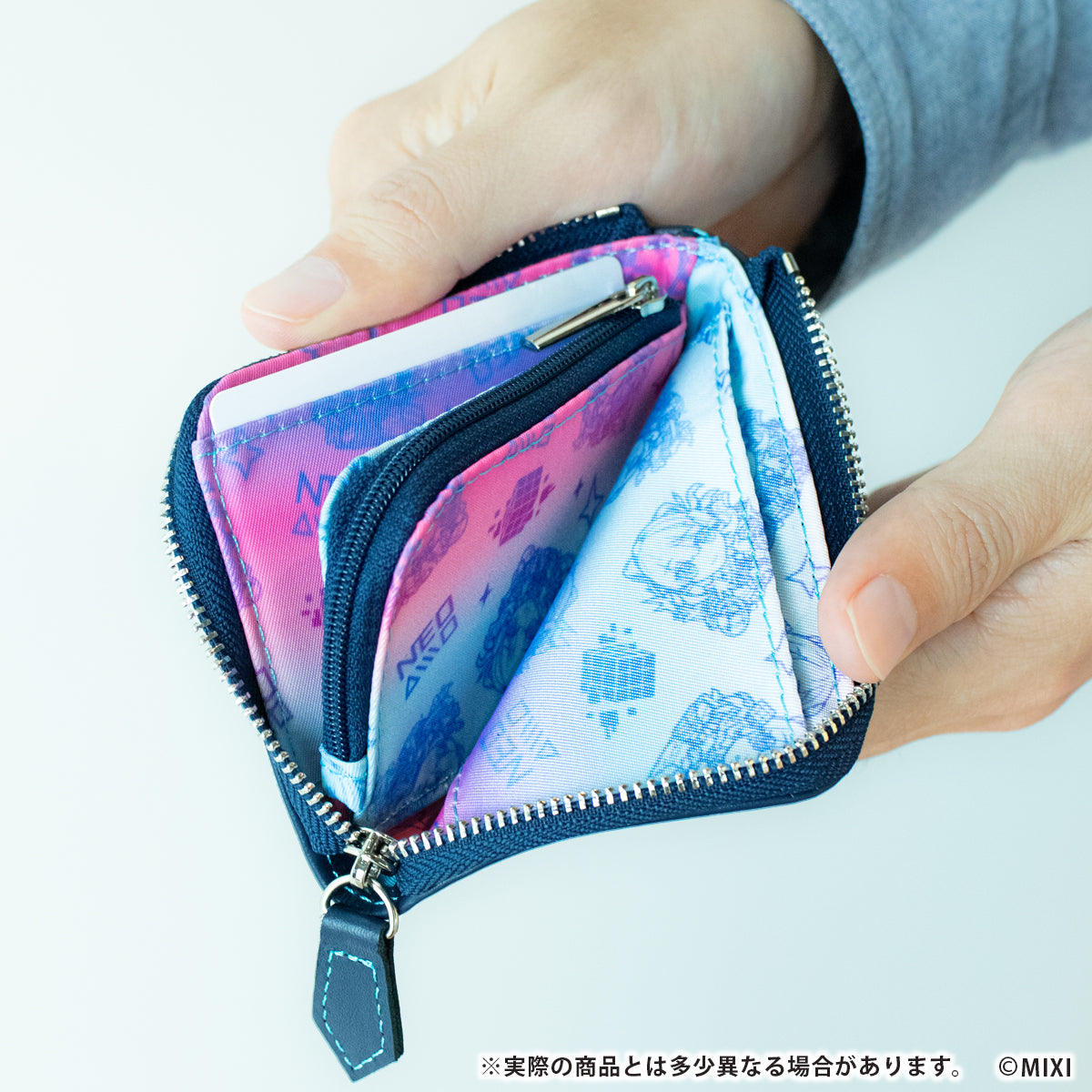 モンスターストライク マルチクロス付き本革コインケース ネオ