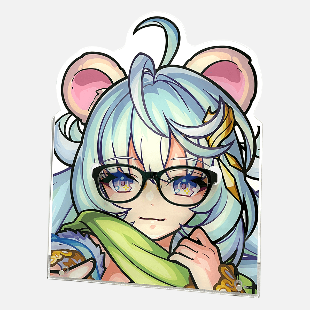 モンスターストライク アクリルメガネスタンド 軌跡を繋ぐ星海の「極星」 ポラリス