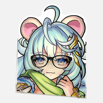 モンスターストライク アクリルメガネスタンド 軌跡を繋ぐ星海の「極星」 ポラリス