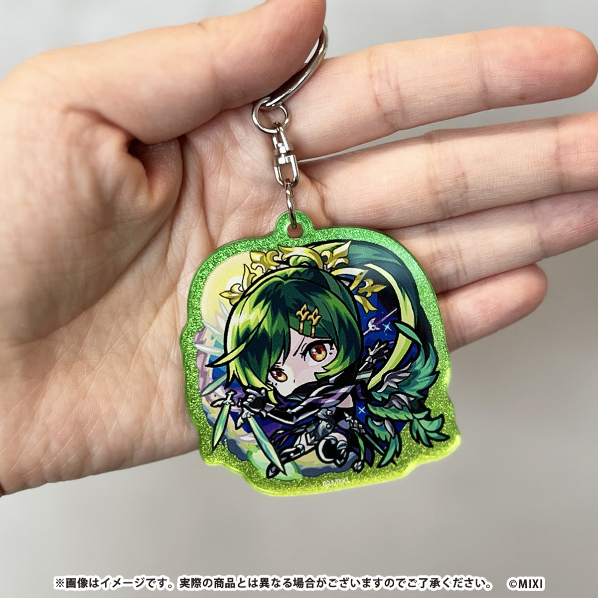 モンスターストライク メタリックアクリルキーホルダー 天啓を授けし楽園の守護者 ガブリエル ボール絵