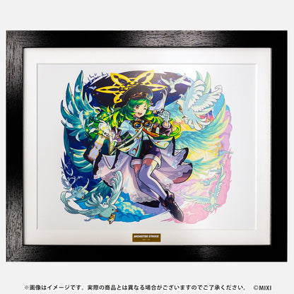 モンスターストライク 高精細複製イラスト 祝福を届けし聖告の大天使 ガブリエル