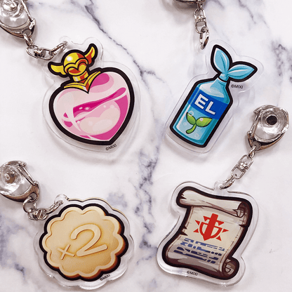 モンスターストライク アクリルキーホルダー2023 わくわくミンEL