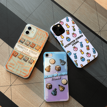 モンスターストライク スマホケース2023 iPhone Case アイテムシリーズ タイプA