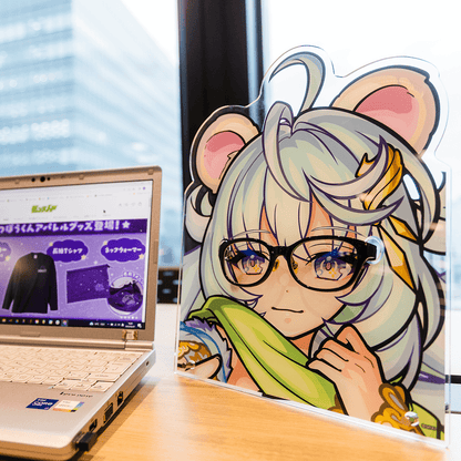 モンスターストライク アクリルメガネスタンド 軌跡を繋ぐ星海の「極星」 ポラリス