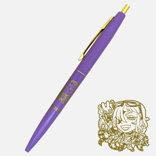 モンスターストライク BiCクリックゴールド ボールペン0.5mm 闇属性 狂気なる月からの訪問者 ルナ