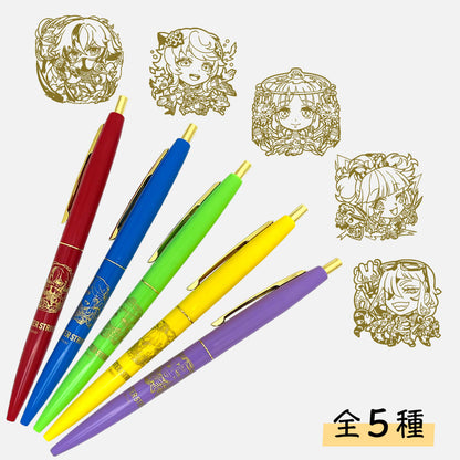 モンスターストライク BiCクリックゴールド ボールペン0.5mm 光属性 切愛なる心の「剪定者」ジャック・ザ・リッパー