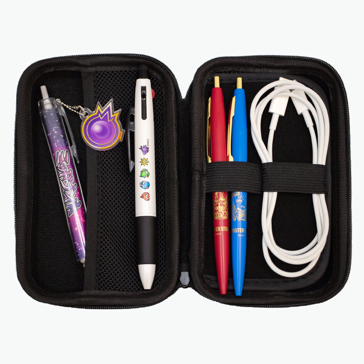 モンスターストライク マルチケース 5属性アイコンドット絵